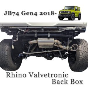 Stainless Steel Pneumatic Valvetronic Back Box Jimny 2018 Gen 4